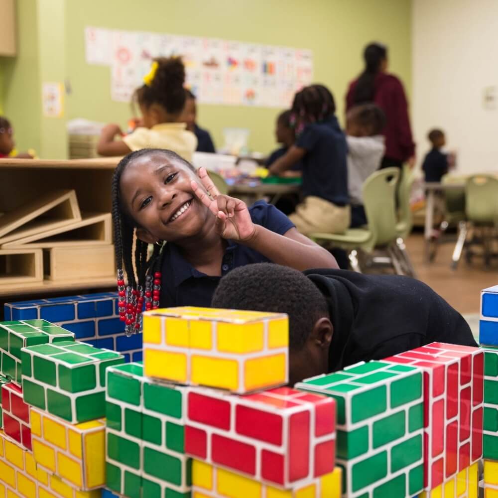 Children participating in early education programs in Arkansas.